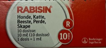 Picture of Rabisin 10D x 1vial + 10 stickers 
