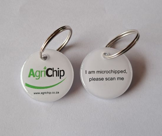 Picture of Pet collar tag ( I am microchipped) 